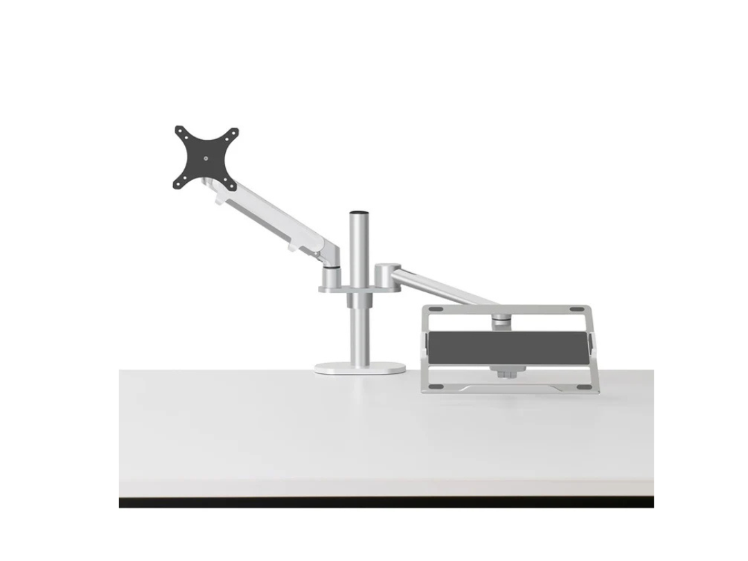 UPERGO OLL-3L 2-in-1 Monitor Arm & Laptop Stand – Silver (17 UPERGO OLL-3L 2-in-1 Monitor Arm & Laptop Stand – Silver (17